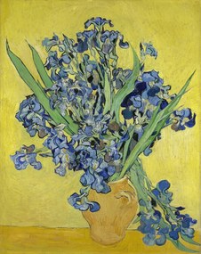 Kunstreproductie Irises, 1890, Vincent van Gogh