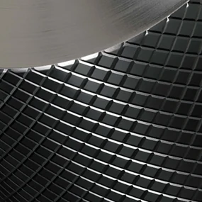 Brauer Gunmetal Carving wastafelkraan met lange, ronde handgreep en ColdStart gunmetal geborsteld PVD