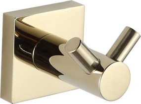 Mexen dubbele handdoekhaak, goud - 7081835-50