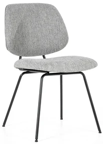 Eleonora Lynn Grijze Eetkamerstoel Modern