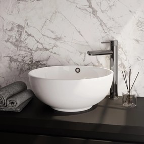 Brauer Stripe verhoogde wastafelkraan model A met ColdStart chroom