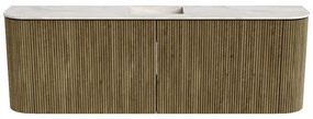 Mondiaz Joya DLux 125cm toiletmeubel ronding links/rechts dusk met wastafel faye midden zonder kraangat ostra