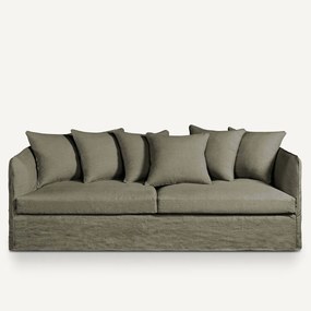 Bankhoes in stonewashed dik linnen Neo Chiquito