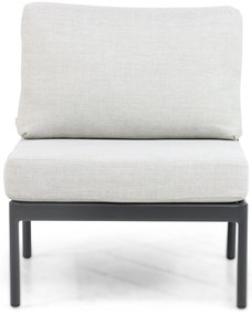 Hoek loungeset 6 personen Aluminium/rope Grijs  Coco Puerto