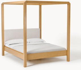 Houten hemelbed Roy van eikenhout