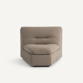 Hoekmodule, in gemêleerde stof, GIULIANO