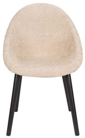 Dutchbone Fenna Beige Kuip Eetkamerstoel Modern