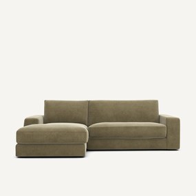 Linnen fluwelen hoekbank, SKANDER