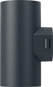 LED Wandlamp Brinton Victa - Antraciet 16,2x7,8cm