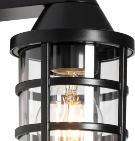 Moderne buiten wandlamp zwart IP54 - Joeri