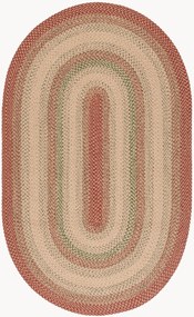 Outdoor ovalen vloerkleed Blythe, handgeweven