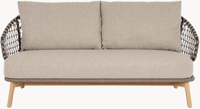 Tuin loungebank Eularia (3-zits) van teakhout