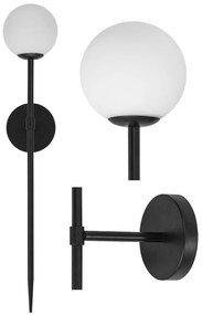 ZWART MODERNE LAMP 75cm APP579-1W