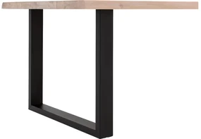 Goossens Eettafel Blade, Boomstamblad 240 x 100 cm 5 cm dik