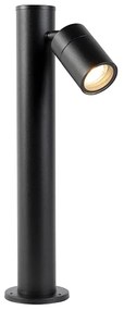 Buitenlamp zwart 45 cm verstelbaar IP44 - Solo Modern GU10 IP44 Buitenverlichting