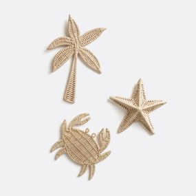 Set van 3 wanddecoraties Omio