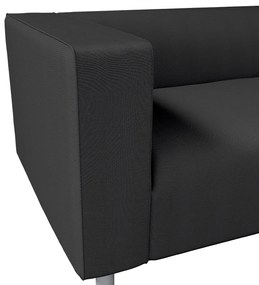 Dekoria IKEA zitbankhoes voor Klippan 2-zitsbank, zwart