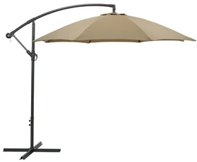 Garden Impressions Athene Zweefparasol Ø300 cm taupe