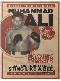 Schilderij op canvas Muhammad Ali - Retro - Corbis