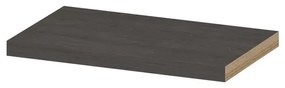 INK 35d wandplank - 60x35x3.5cm - voorzijde afgekant - tbv nis - MFC Oergrijs 1258801