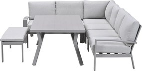 Garden Impressions Camilo lounge dining set 6-delig – taupe - Valley sand
