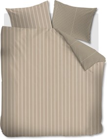 vtwonen Mini Stripe Dekbedovertrek Naturel – Bij Swiss Sense