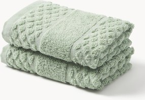 Handdoek Katharina met honingraatpatroon in verschillende formaten