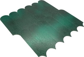 Zelfklevende Mozaïektegels Metaal | Arch Donkergroen | 28,8×29,8 cm | Keuken, Bad &amp; WC