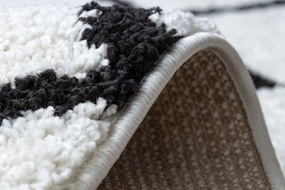 Tapijt, Vloerbekleding BERBER CROSS wit - voor keuken, naar de gang