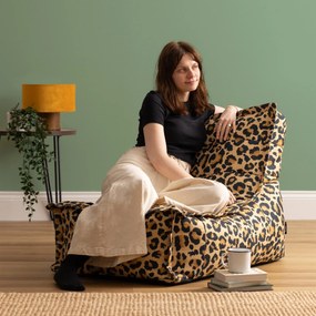 Dolce Zitzak Stoel Lounger - Leopard