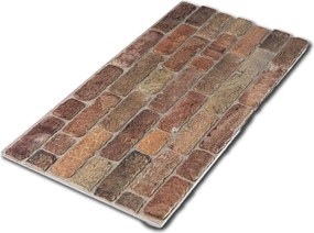 3D Wandpaneel EPS Rood/Oranje L1713 100x50x2cm | Paneli 3d wandpanelen