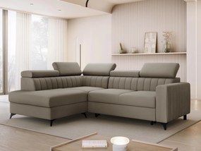 Hoekbank Columbus 202, Aanwezig, Aanwezig, 249x195x80cm, 148.5 kg, Poten: Kunststof, Metaal, Hout: Grenen