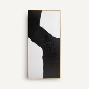 Set van twee handgeschilderde canvassen, Dopio