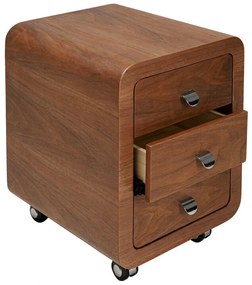 Kare Design Club Walnut Walnoot Bureau Ladenblok - 40x45x54cm.