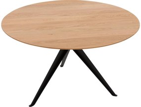 Goossens Excellent Eettafel Kopenhagen, Rond 130 x 130 cm