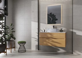 Jabo Borneo Pearl wandtegel 30x75cm gerectificeerd
