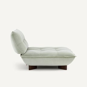 Modulaire fauteuil in stonewashed fluweel, KAORI