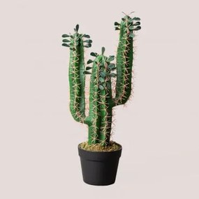 Kunst Cactus Pachycereus 60 cm ↑60 cm - Sklum