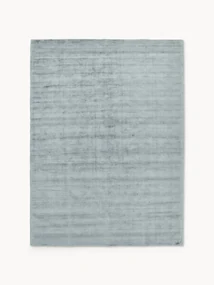 Handgeweven viscose vloerkleed Jane
