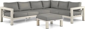 Hoek loungeset 6 personen Aluminium Taupe  Lifestyle Garden Furniture Luca