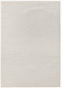 In- & outdoor vloerkleed Mars met hoog-laag textuur