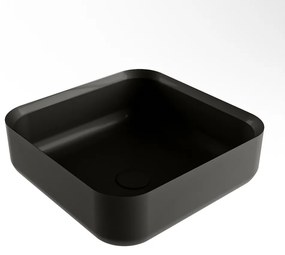 Mondiaz Binx Solid Surface waskom 36x36cm urban