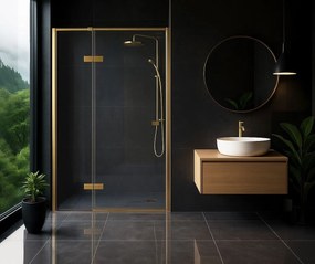 Douchedeuren Rea Atlas 120 Brush Gold