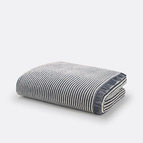 Maxi badlaken in gestreepte badstof Malo