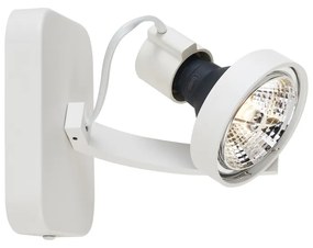 Design plafondSpot / Opbouwspot / Plafondspot wit GU10 70mm draai- en kantelbaar - Vo Design GU10 rond vierkant Binnenverlichting Lamp