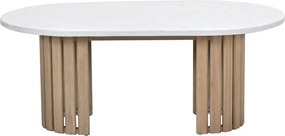 Garden Impressions Sirocco lounge dining set 3-delig links - acacia - grey sand
