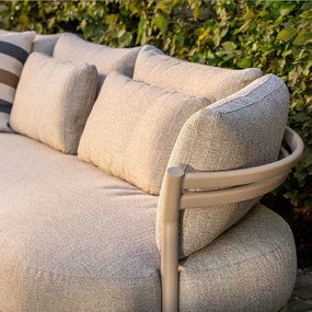 4 Seasons Mykonos loungebank 3-delig - latte