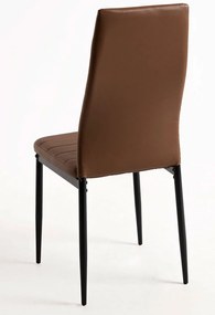 Pak 4 Lauter Kunstlederen Stoelen