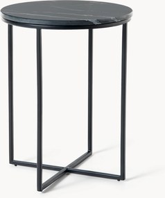 Ronde marmeren bijzettafel Alys