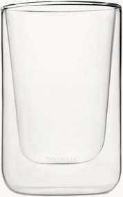 Dubbelwandige cappuccinoglazen Nero, 2-delig